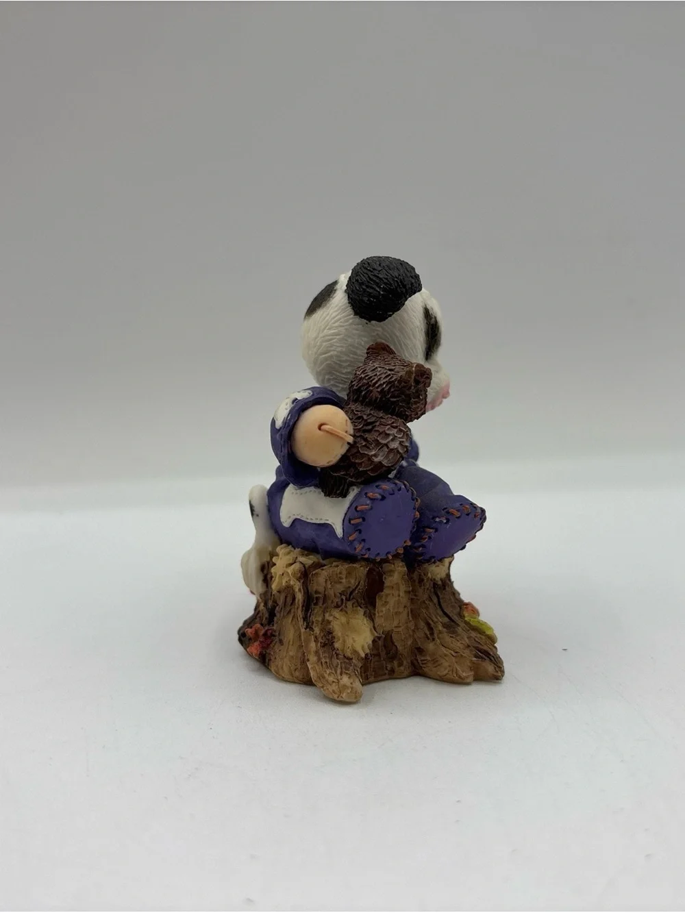 Mary’s Moo Moos 1996 Vintage Who-o-o Are Moo-o-o‎ 185744 Enesco Resin Figurine